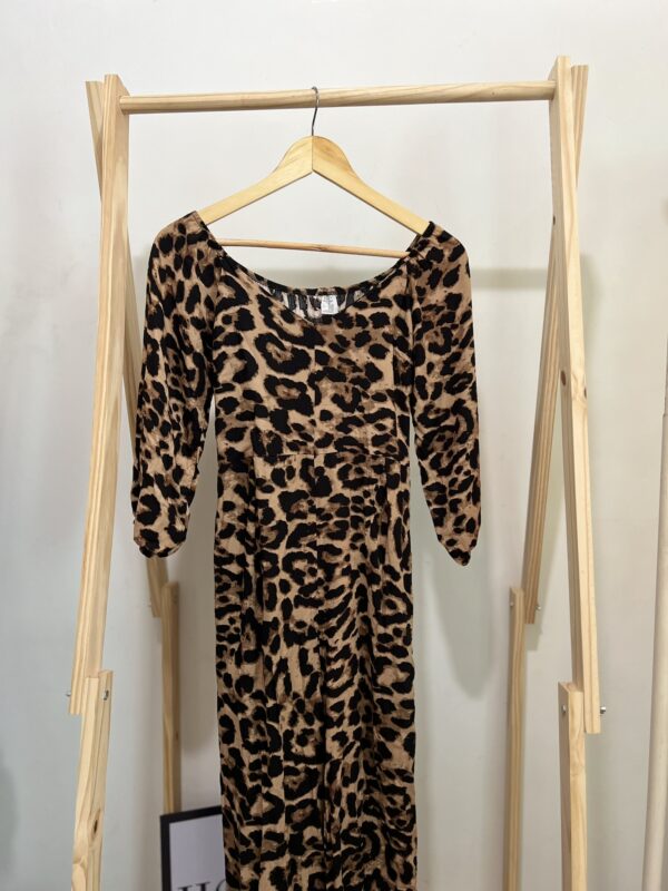 Macacão longo de Animal Print - Imagem 4