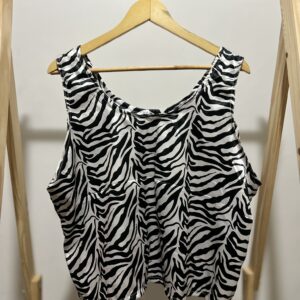 Regata de cetim zebra