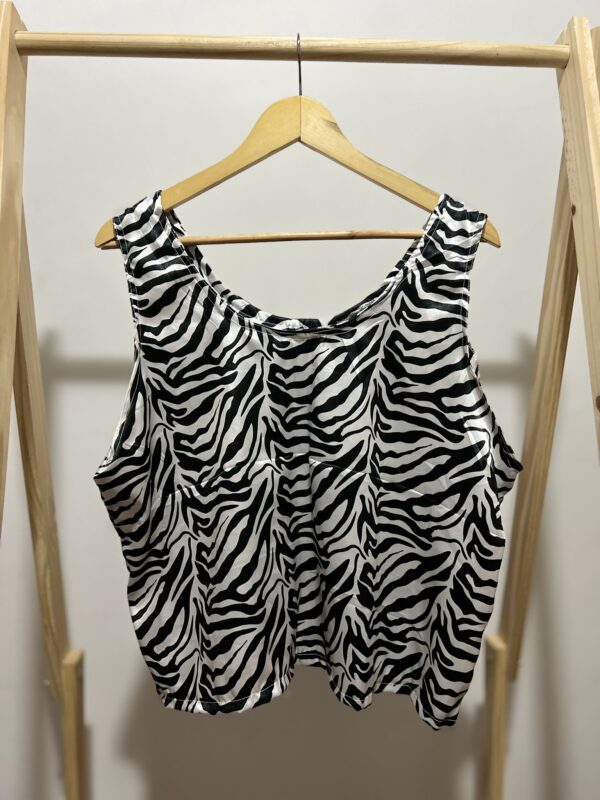 Regata de cetim zebra