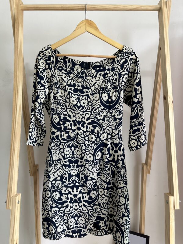 Vestido meia manga floral - Imagem 4