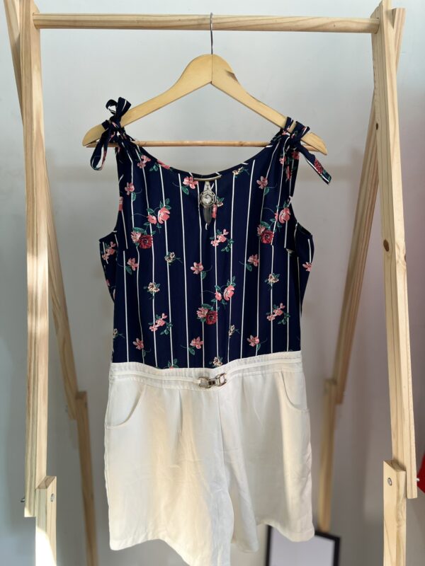 Macaquinho regata shorts branco - Imagem 2