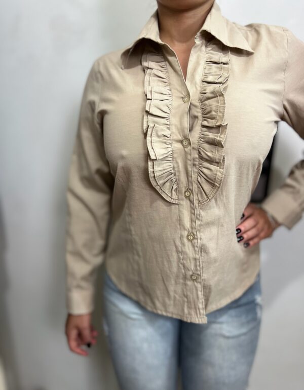 Camisa com babado - Imagem 2