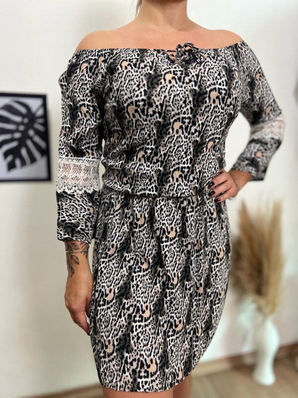 Vestido animal print - Imagem 3