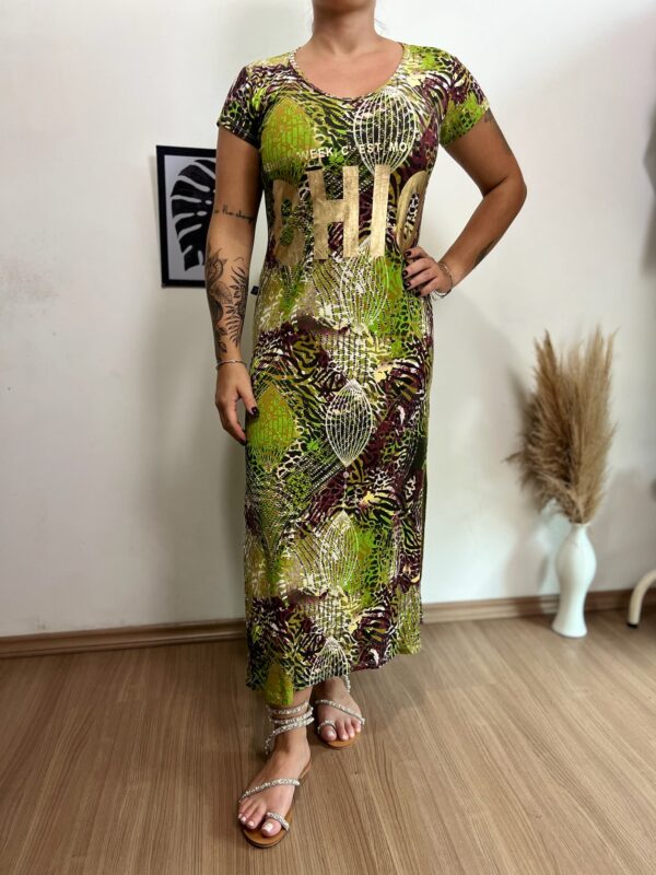 Vestido Mídi com Stretch - Imagem 3