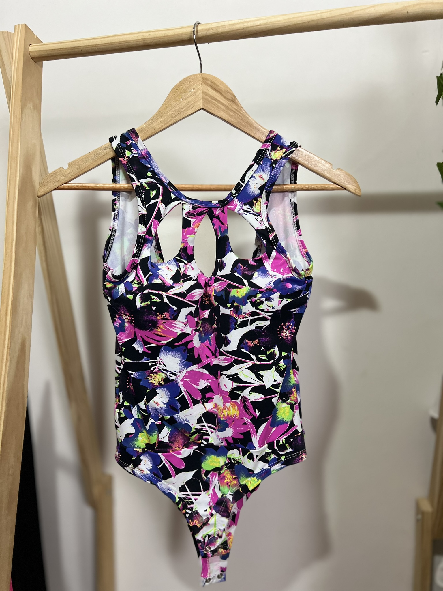 Body colorido com stretch