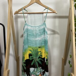 Vestido estampa tropical