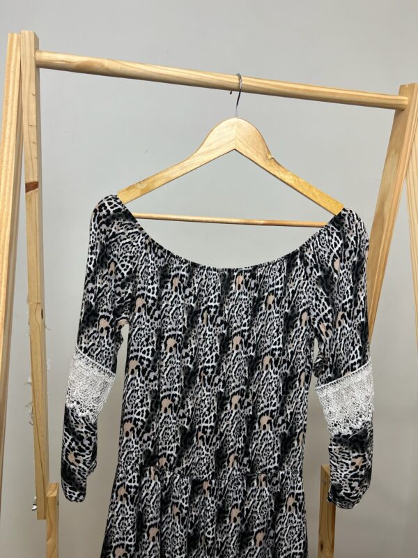 Vestido animal print - Imagem 6
