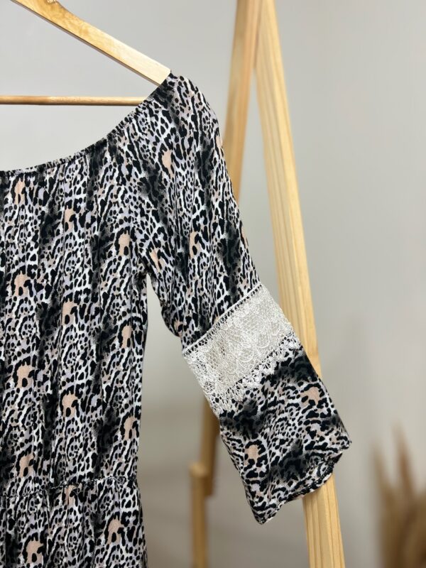 Vestido animal print - Imagem 4