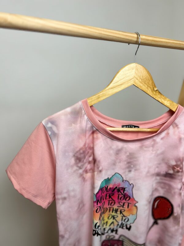 Vestido mídi rosa - Imagem 3