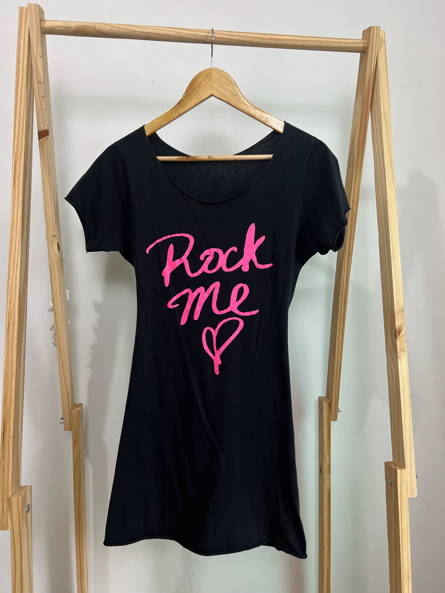 Vestido curto justo "Rock me"