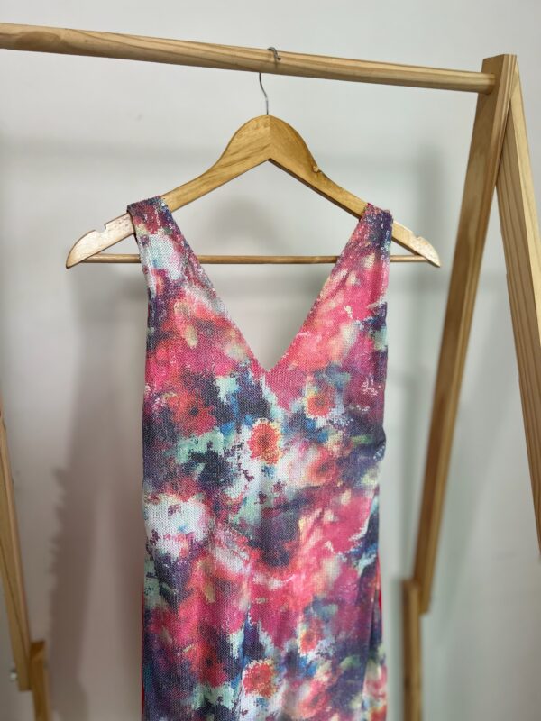 Vestido rosa de paetê - Imagem 4