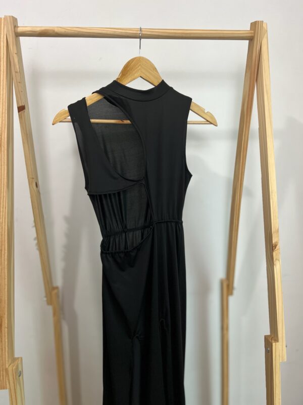 Vestido longo com duas fendas - Imagem 2