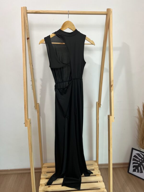 Vestido longo com duas fendas - Imagem 5