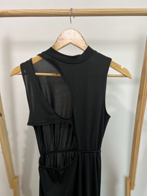 Vestido longo com duas fendas - Imagem 4
