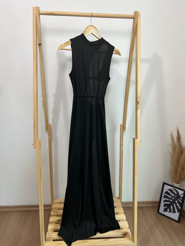 Vestido longo com duas fendas - Imagem 3