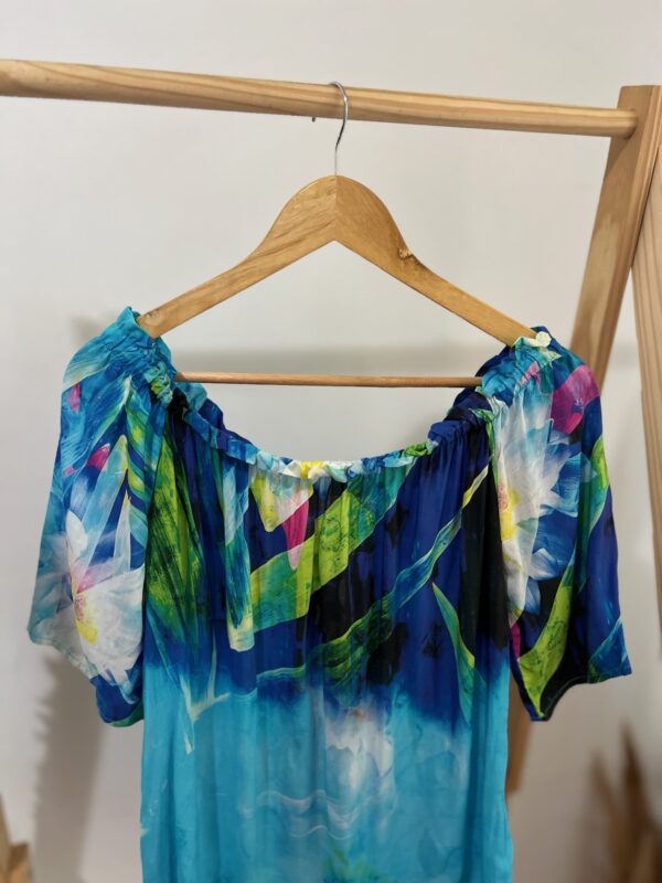 Blusa meia manga ciganinha - Imagem 7