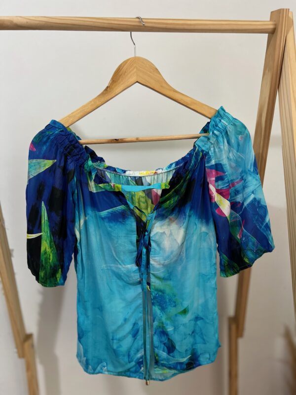 Blusa meia manga ciganinha - Imagem 6