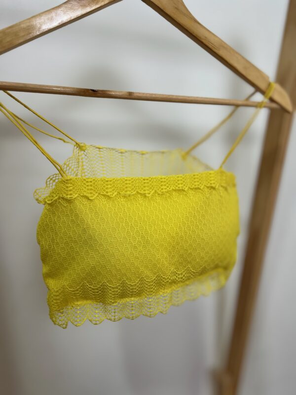 Top amarelo com bojo - Imagem 2