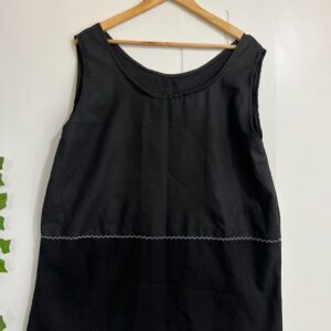 Vestido regata preto
