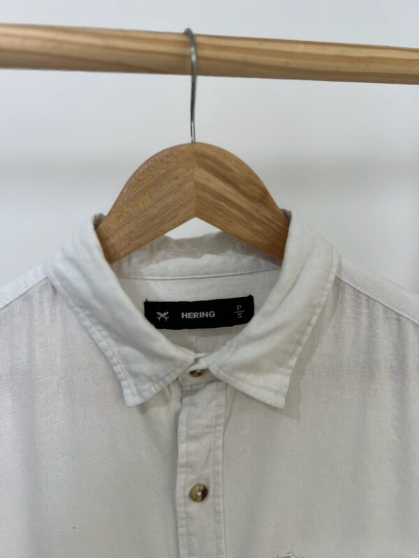 Camisa Branca Hering de Linho - Imagem 6