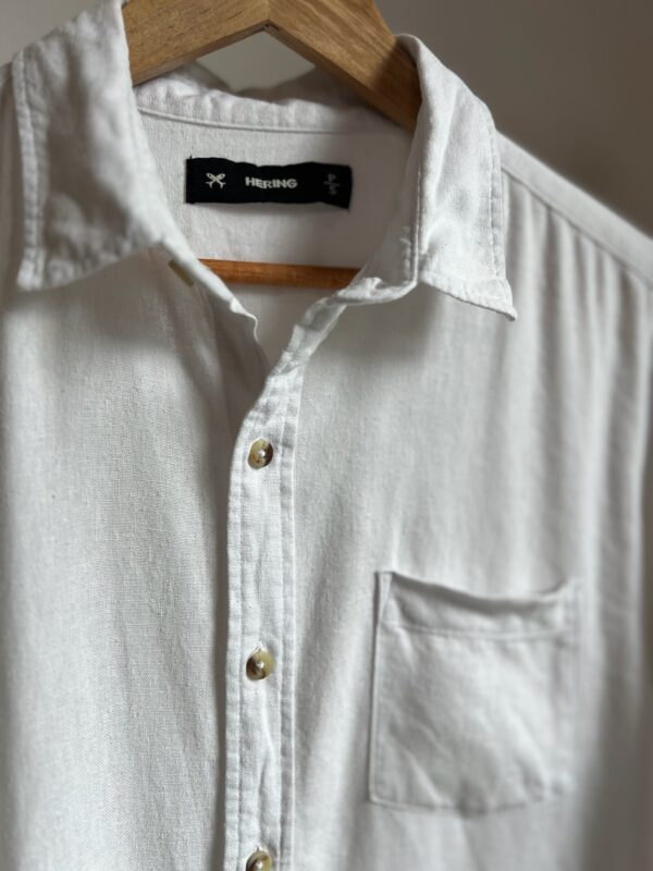 Camisa Branca Hering de Linho - Imagem 2