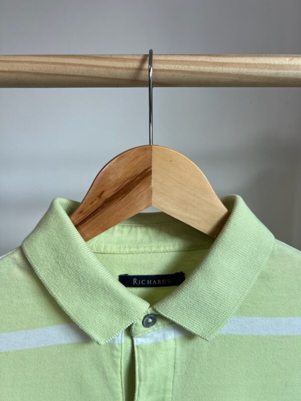 Camisa Polo Verde Listrada Richards - Imagem 5