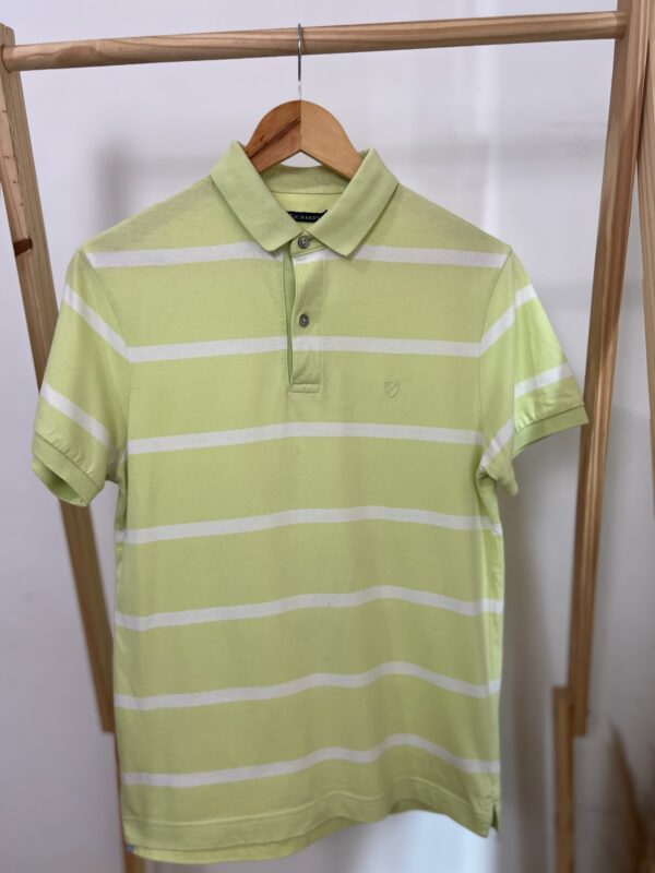 Camisa Polo Verde Listrada Richards - Imagem 6