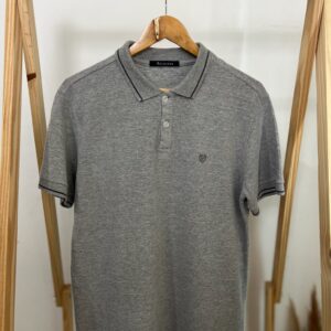 Camisa Polo Cinza Richards