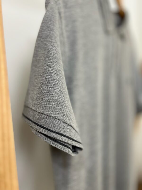 Camisa Polo Cinza Richards - Imagem 2