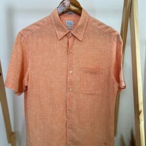 Camisa Coral Richards 100% linho