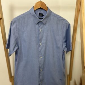 Camisa Azul Richard Puro Algodão