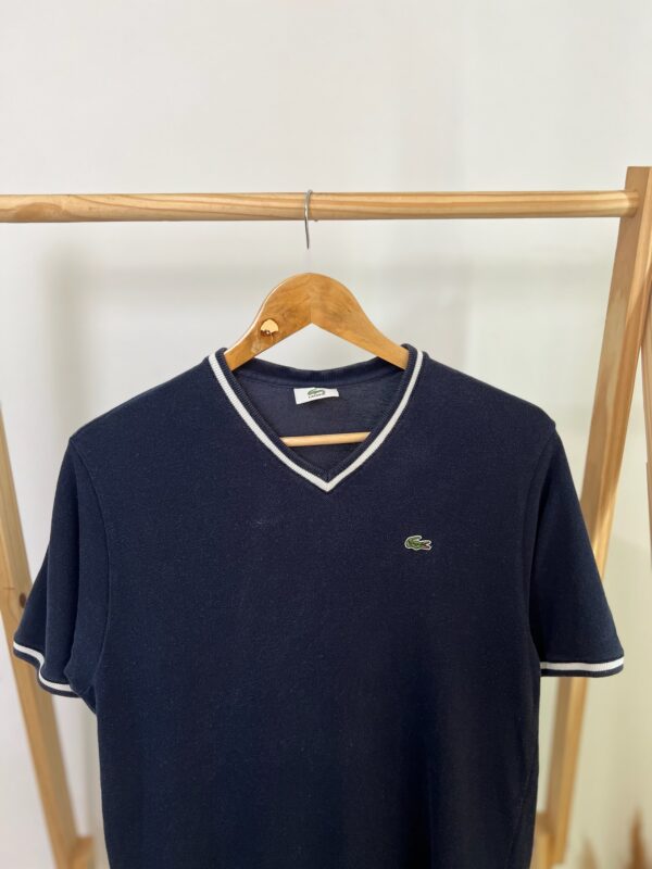 Camiseta Azul Marinho Lacoste - Imagem 4