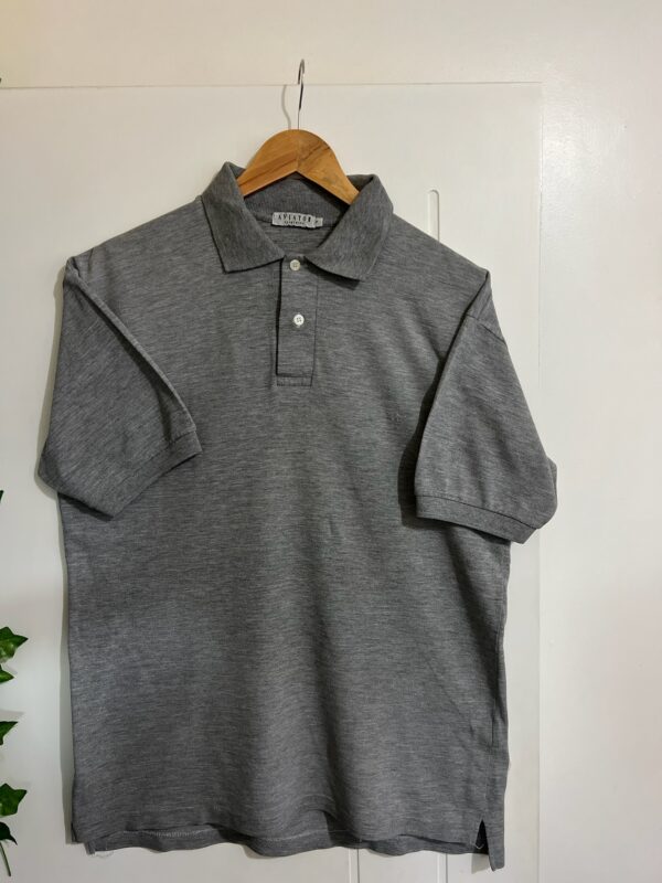 Camisa Polo Cinza Aviator