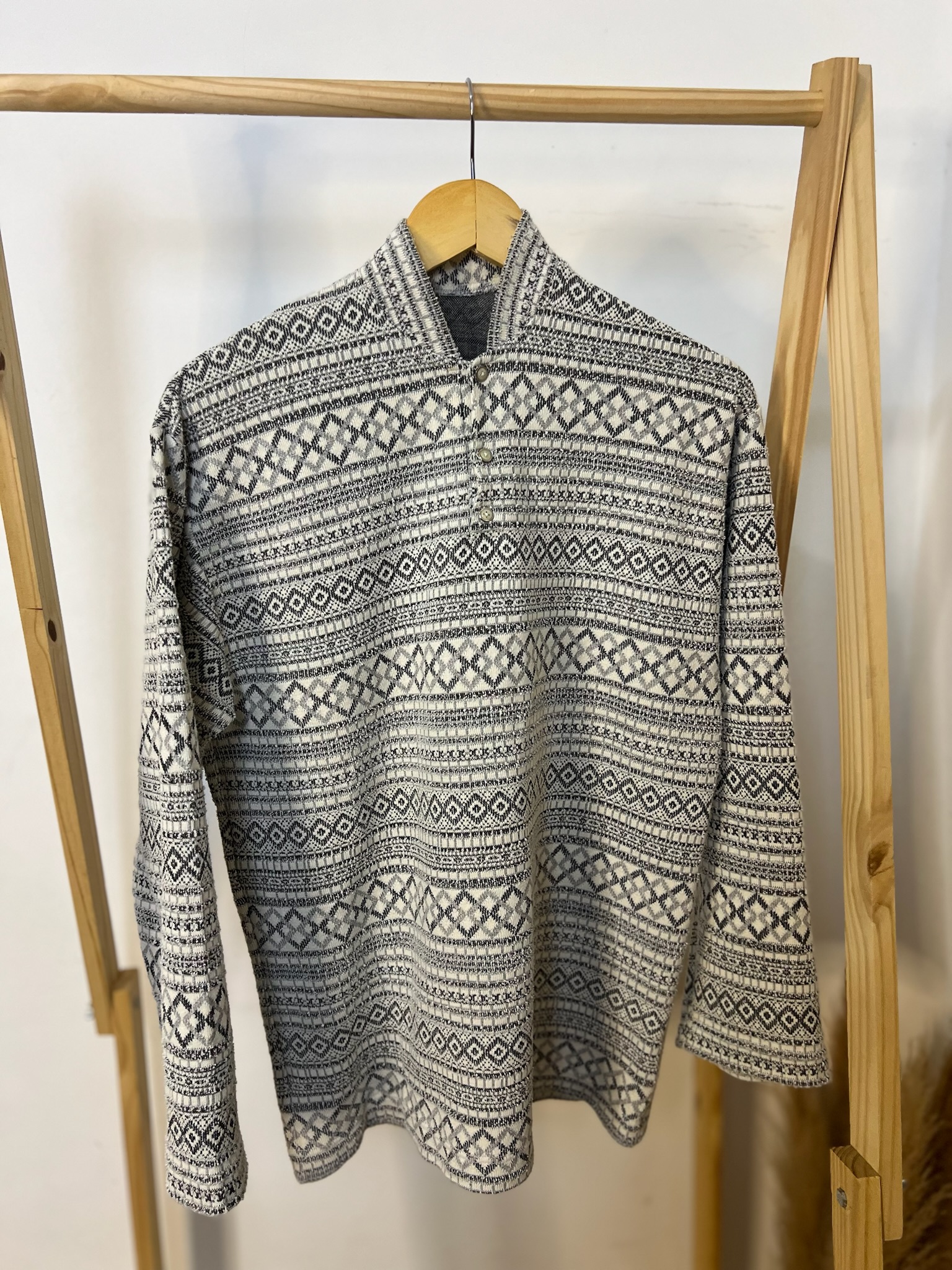 Blusa de Algodão Estampada