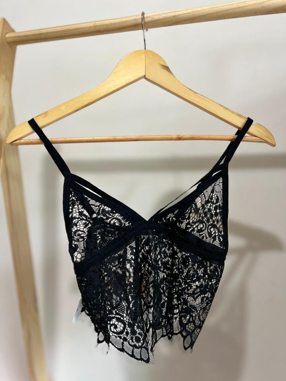 Cropped/Top de Renda