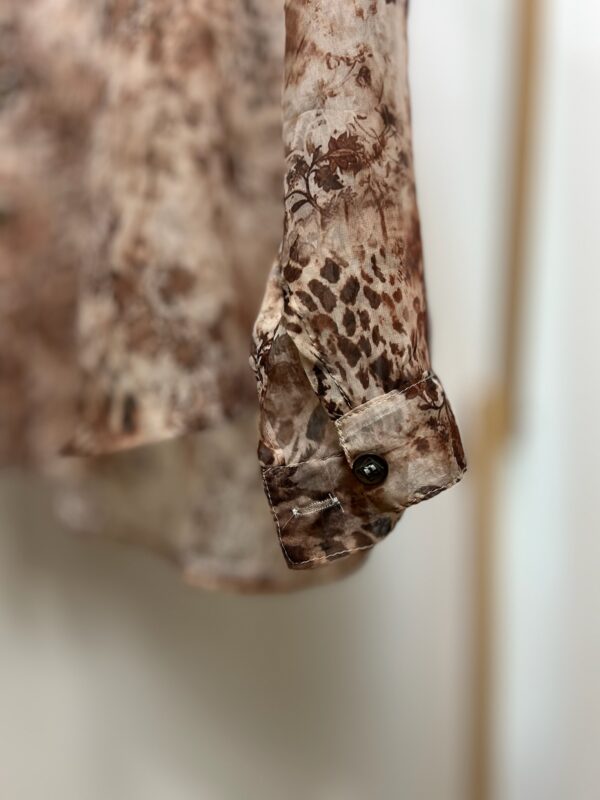 Camisa animal print transparência - Imagem 8