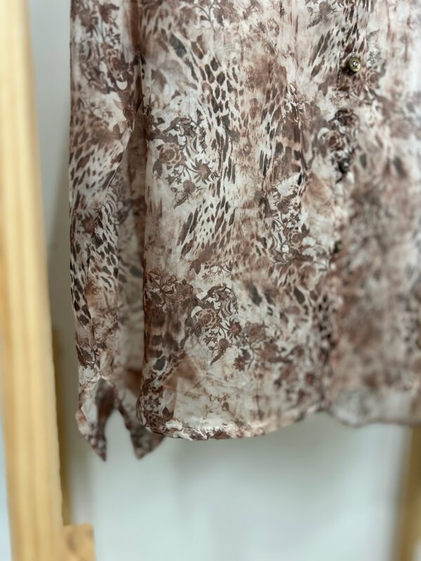 Camisa animal print transparência - Imagem 9