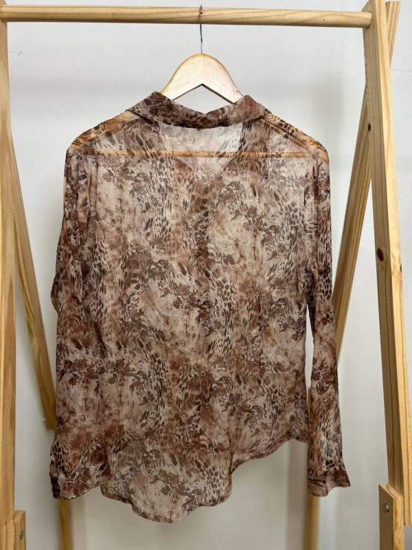 Camisa animal print transparência - Imagem 2
