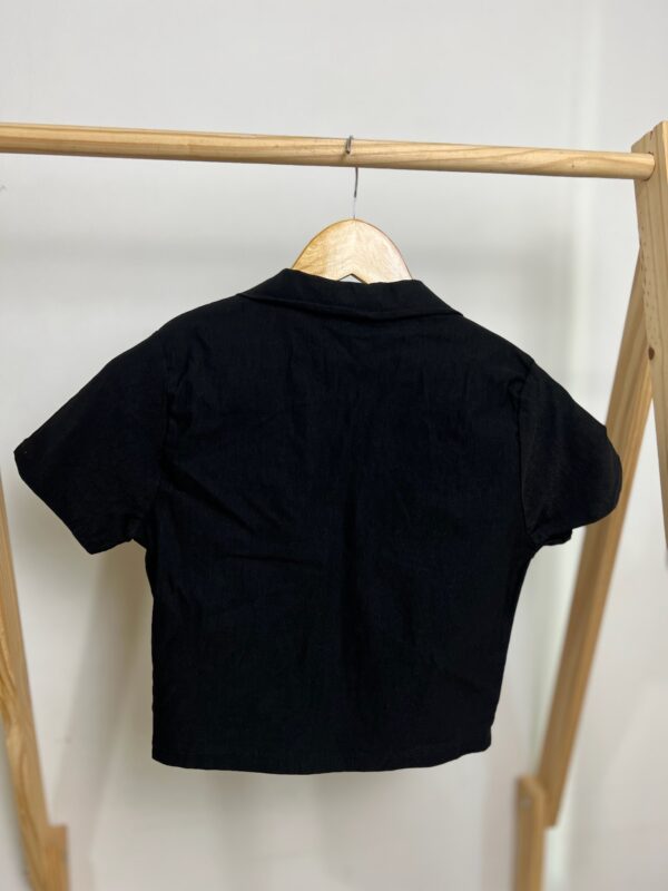 Colete preto Jeans - Imagem 3