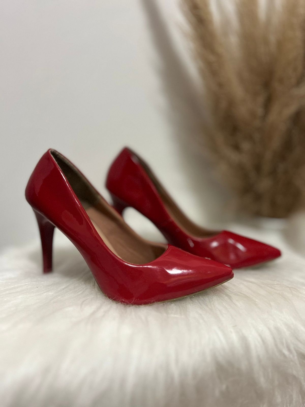 Scarpin vermelho D'Gislely