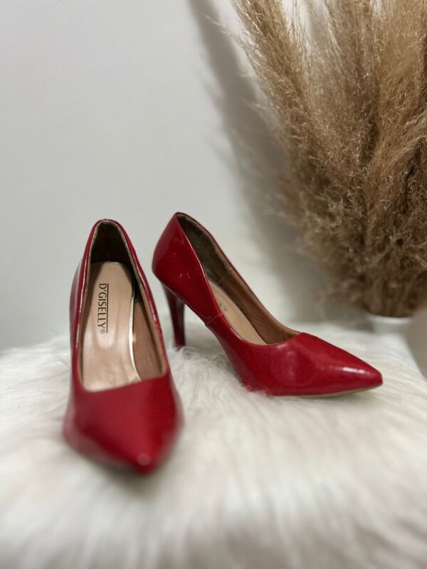 Scarpin vermelho D'Gislely - Imagem 2