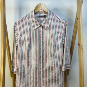 Camisa meia manga listrada