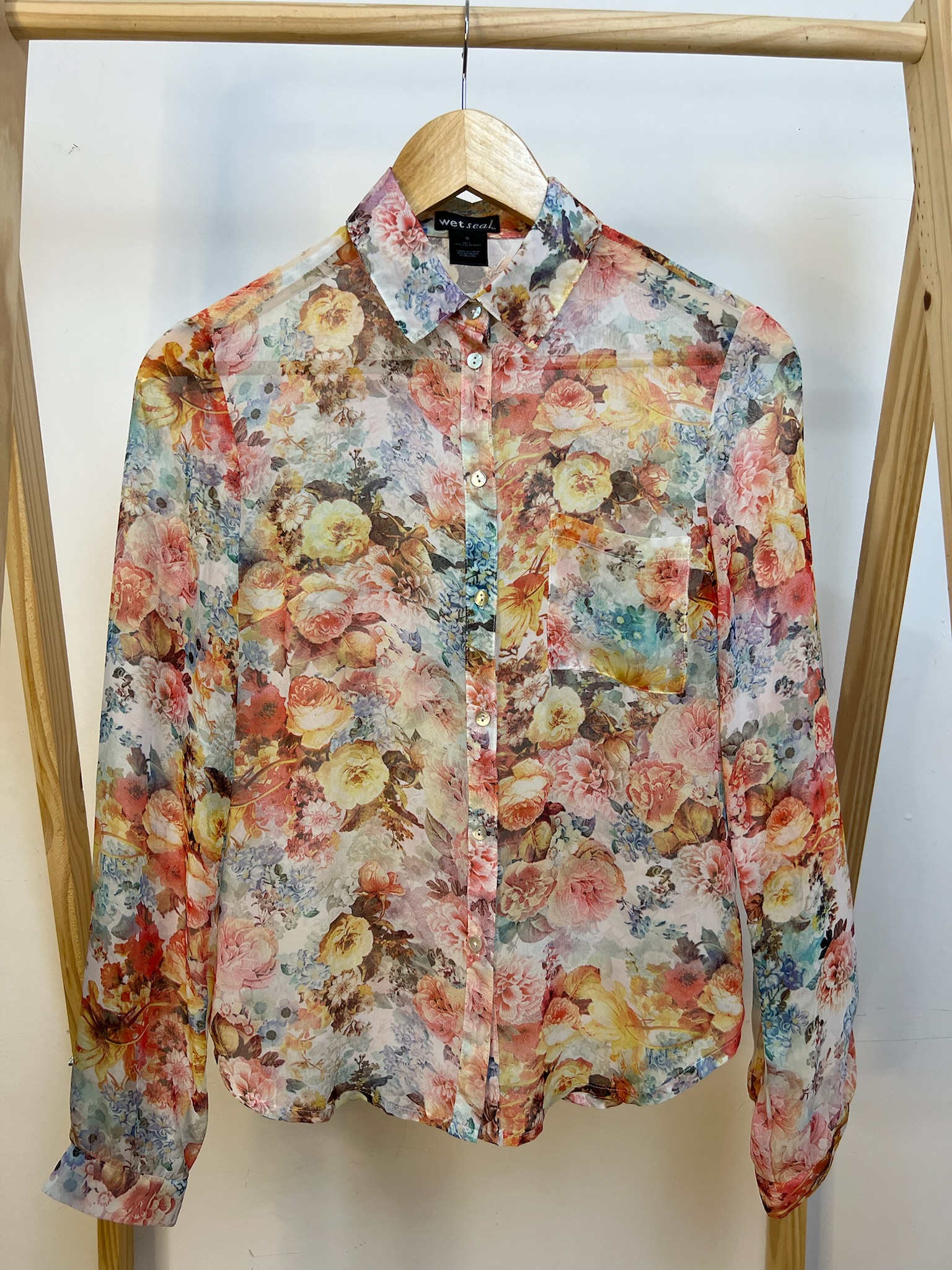Camisa Florida Wet Seal
