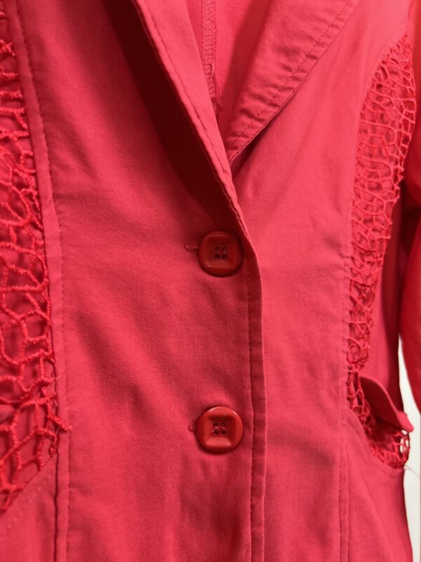 Casaco/ Blazer com detalhes em renda - Imagem 2