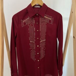 Camisa bordô