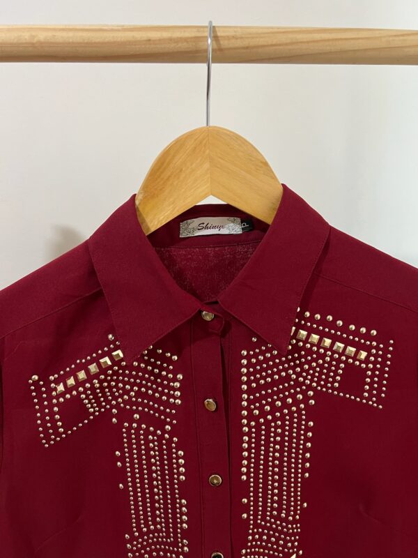 Camisa bordô - Imagem 4