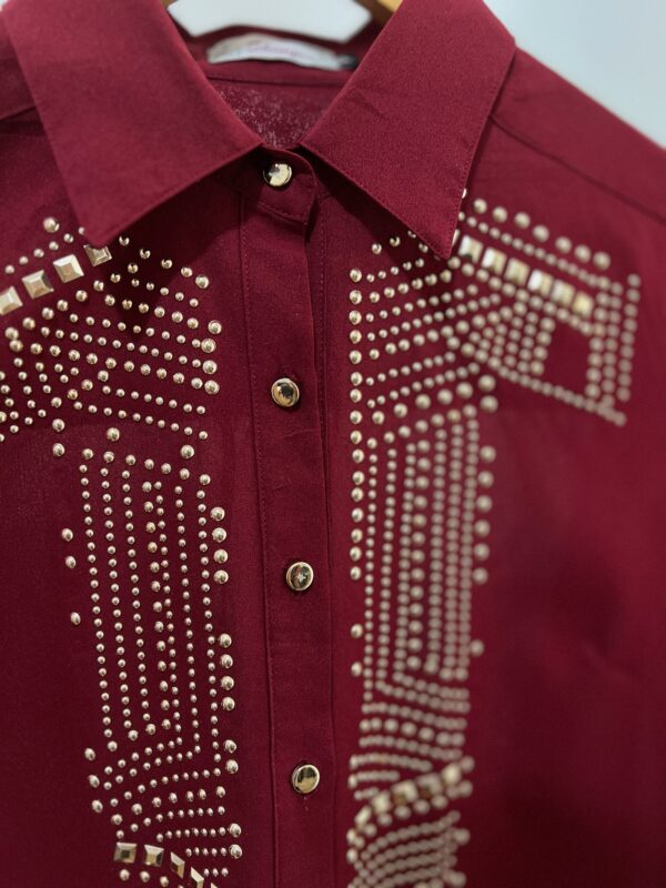 Camisa bordô - Imagem 3