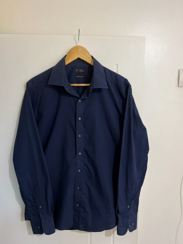 Camisa Raphy azul marinho