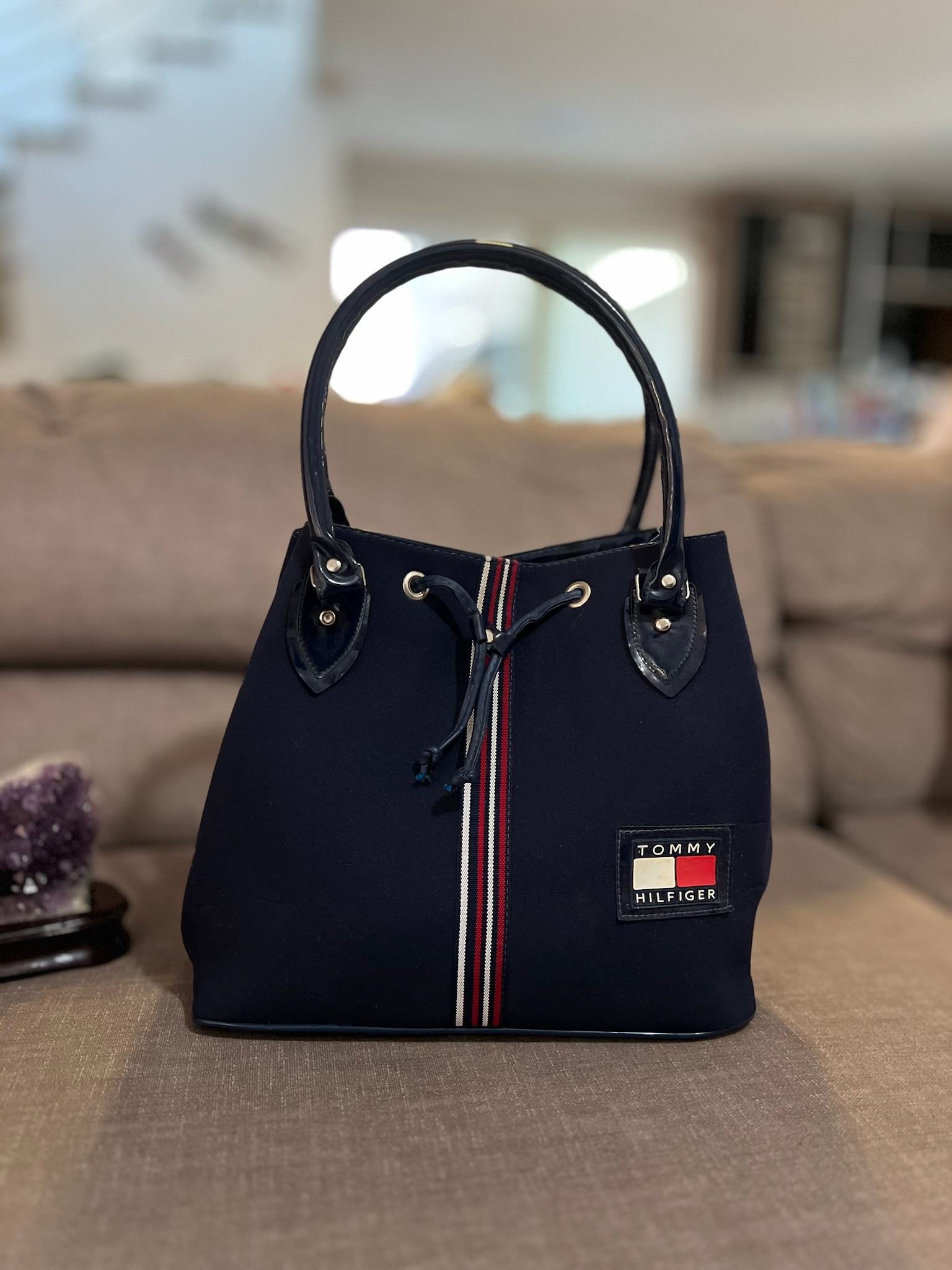 Bolsa Tommy Hilfiger azul réplica