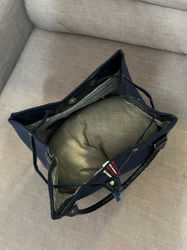 Bolsa Tommy Hilfiger azul réplica - Imagem 6